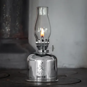 Lampada a paraffina Solstickan - Argento, Ø8,5x20 cm - Solstickan Design