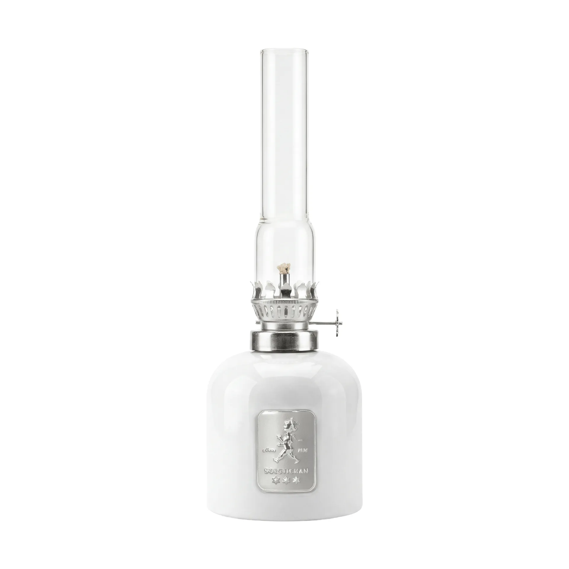 Lampada a paraffina Solstickan, Bianco, Ø8x24 cm Solstickan Design