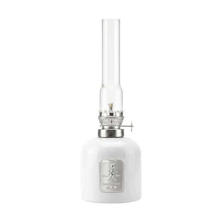 Lampada a paraffina Solstickan - Bianco, Ø8x24 cm - Solstickan Design