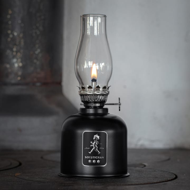 Lampada a paraffina Solstickan, Nero Solstickan Design