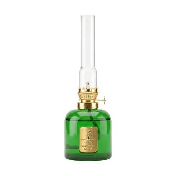 Lampada a paraffina Solstickan - Verde, Ø8x24 cm - Solstickan Design
