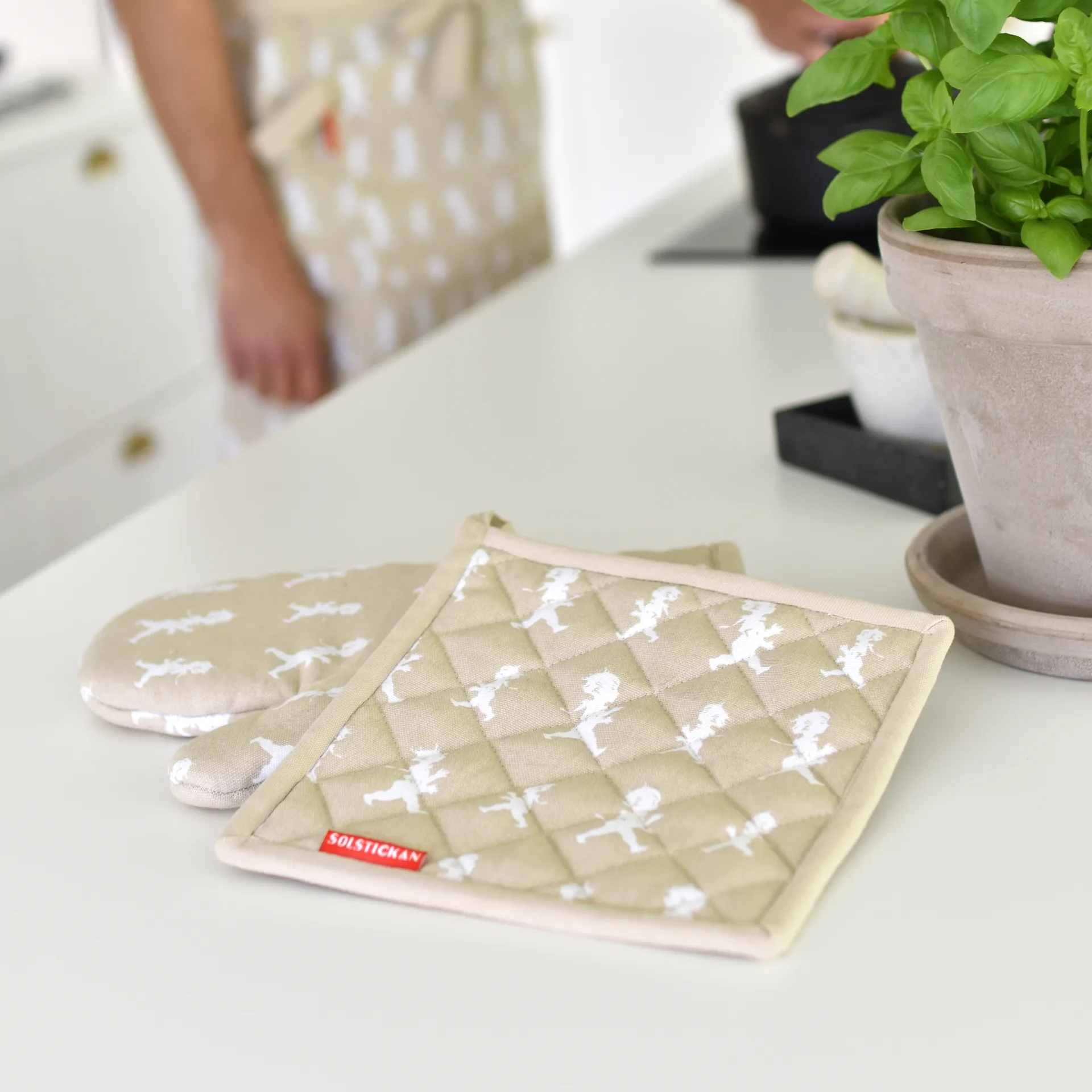 Presina Solstickan 22x22 cm, Sand Solstickan Design