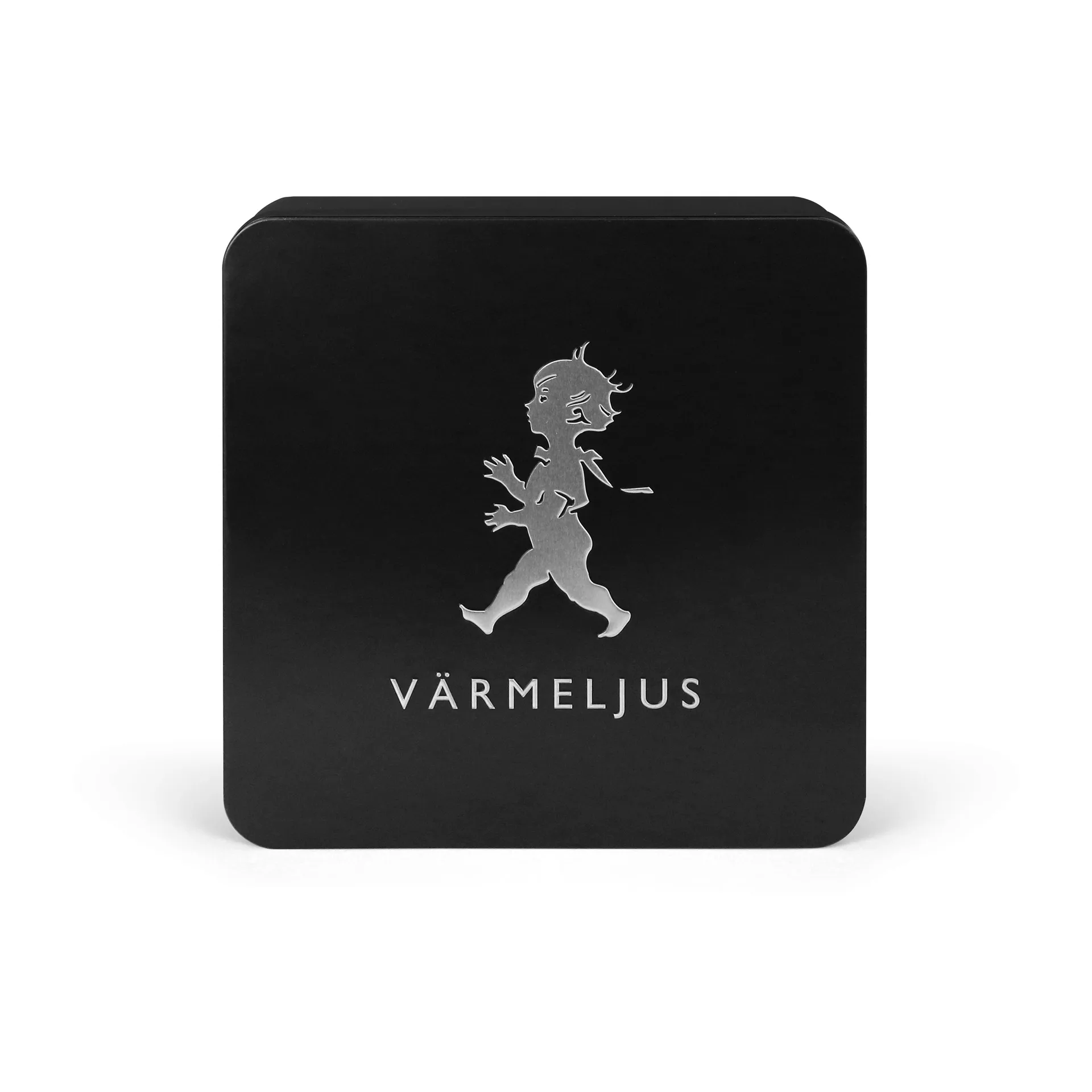 Scatola per candeline tealight Solstickan 21x21 cm, Nero opaco Solstickan Design