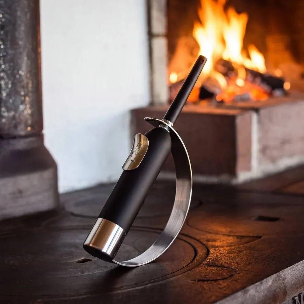Solstickan accendino Eldklinga, Nero-argento Solstickan Design