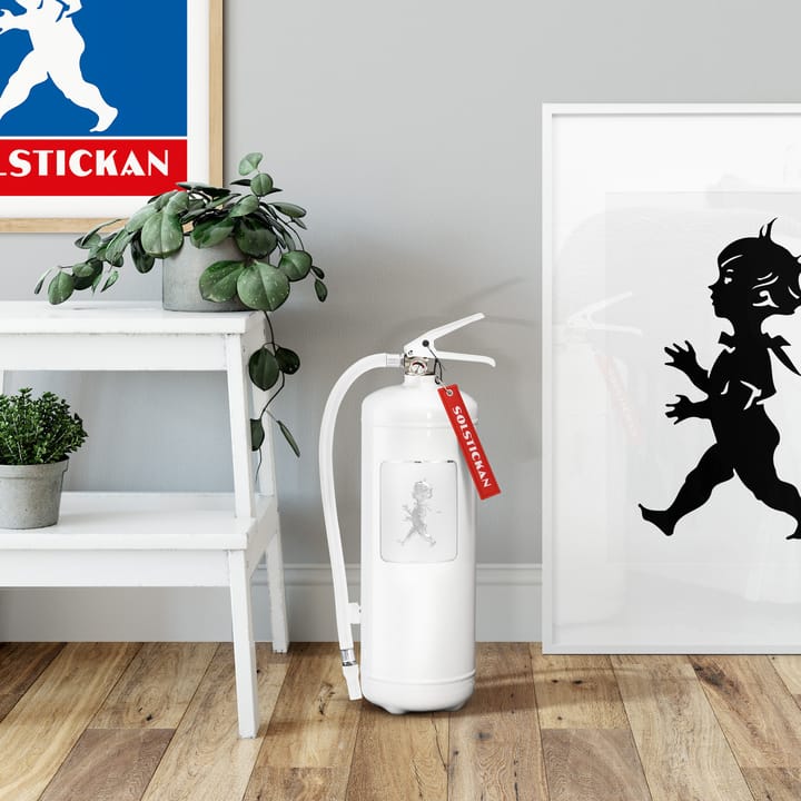 Solstickan fire extinguisher 6 kg - Bianco-argentato - Solstickan Design