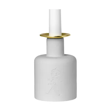 Solstickan portacandele in ceramica - Grigio chiaro - Solstickan Design
