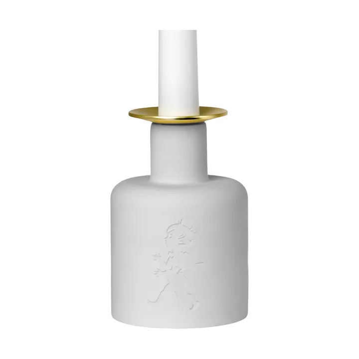Solstickan portacandele in ceramica - Grigio chiaro - Solstickan Design