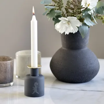 Solstickan portacandele in ceramica - Grigio scuro-antracite - Solstickan Design