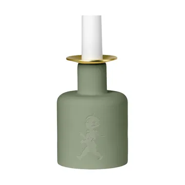 Solstickan portacandele in ceramica - Verde - Solstickan Design