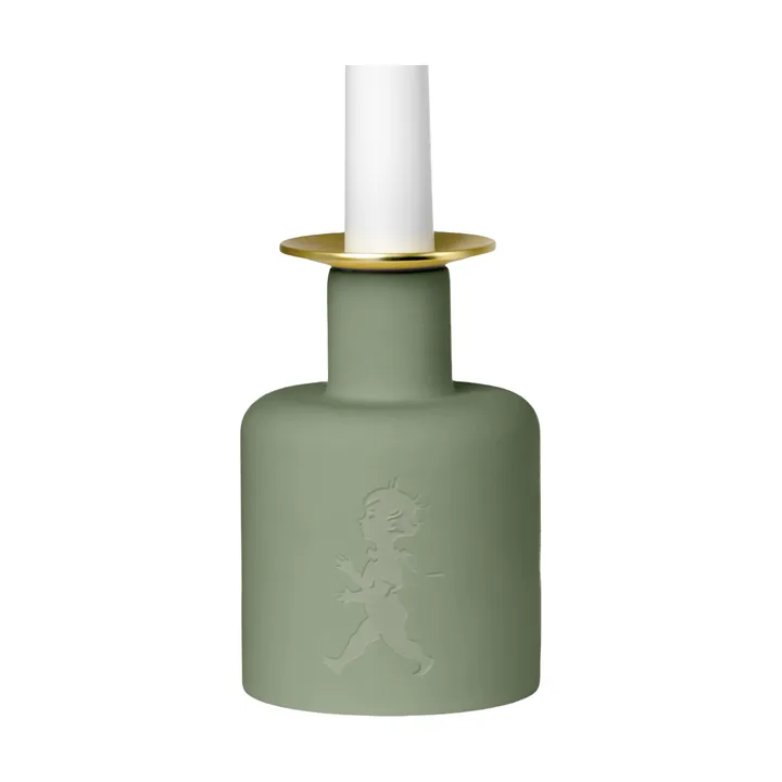 Solstickan portacandele in ceramica - Verde - Solstickan Design