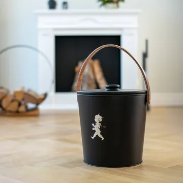 Solstickan secchio per cenere - Nero - Solstickan Design