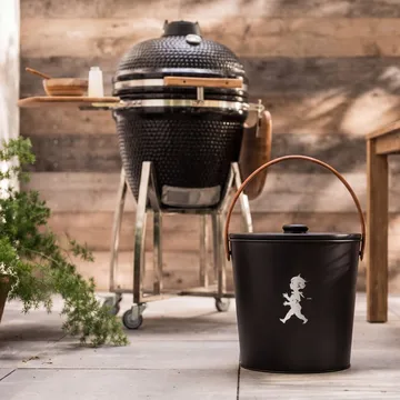 Solstickan secchio per cenere - Nero - Solstickan Design