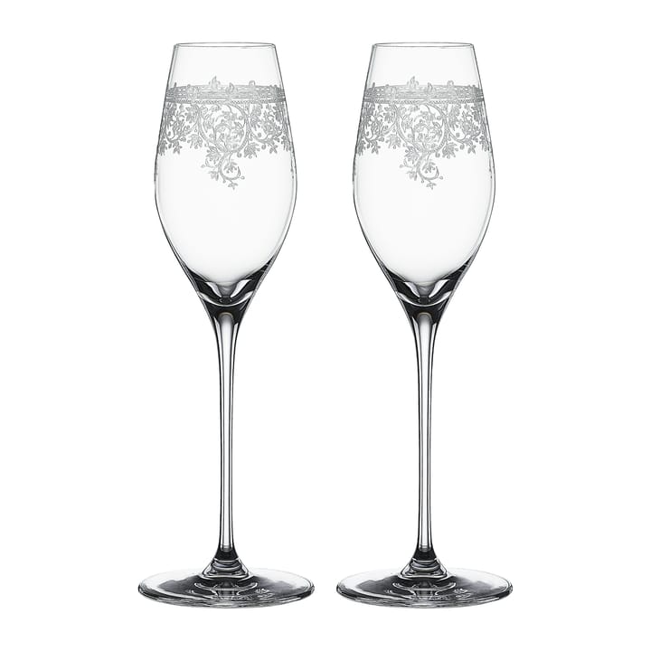 Bicchiere da champagne Arabesque 30 cl confezione da 2 - Trasparente - Spiegelau
