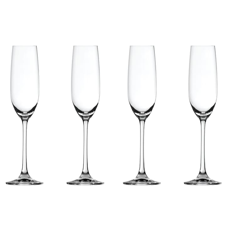 Bicchiere da champagne Salute 21 cl confezione da 4 - trasparente - Spiegelau