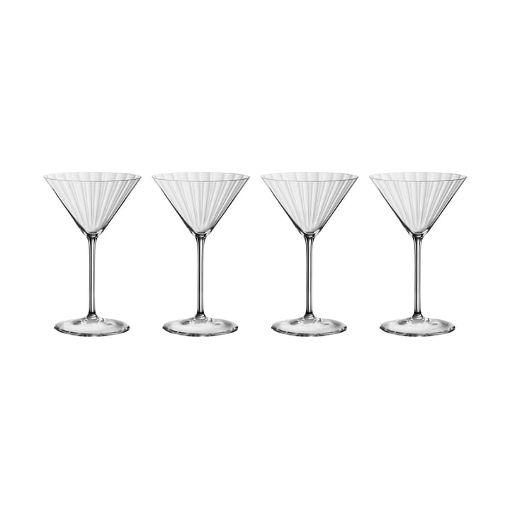 Bicchiere da martini LifeStyle 22 cl confezione da 4 - Trasparente - Spiegelau