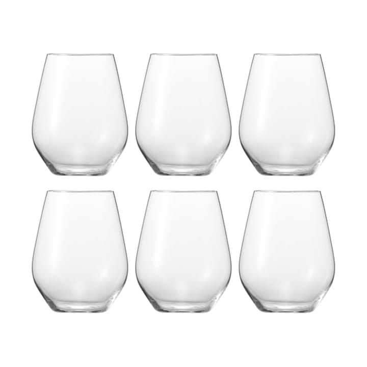 Bicchiere da vino rosso Authentis Casual 46 cl confezione da 6 - Trasparente - Spiegelau
