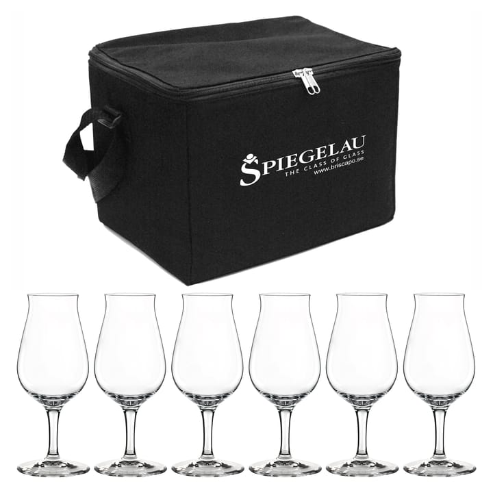 Borsa bicchieri da whisky da degustazione incl. 6 bicchieri - trasparente - Spiegelau