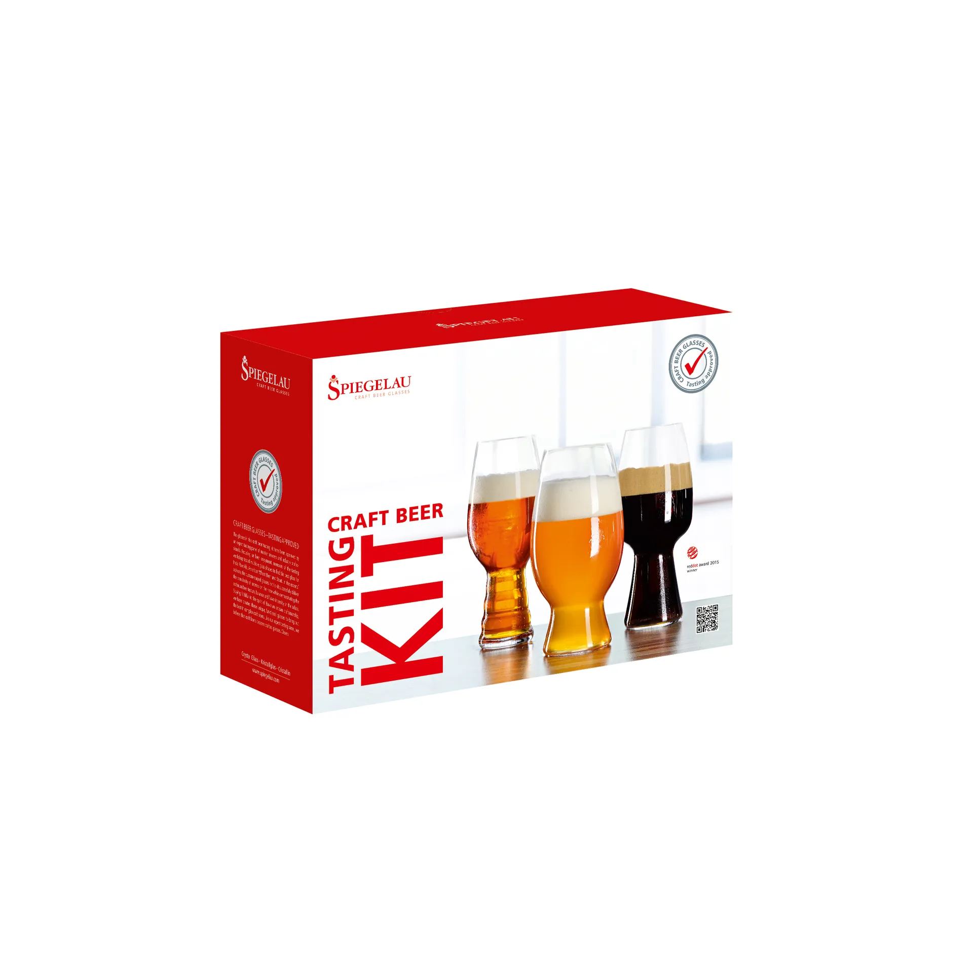 Set degustazione birra Beer Classics confezione da 3, trasparente Spiegelau