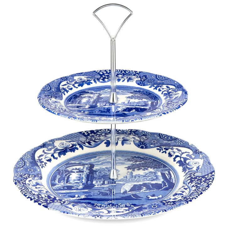 Alzata per torte a 2 piani Blue Italian - 2 livelli - Spode