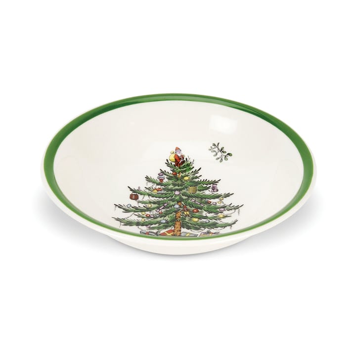 Ciotola Christmas Tree Ø15 cm - White-green-red - Spode