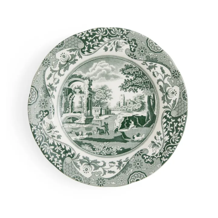 Heritage Green piatto italiano - Verde, Ø20 cm - Spode