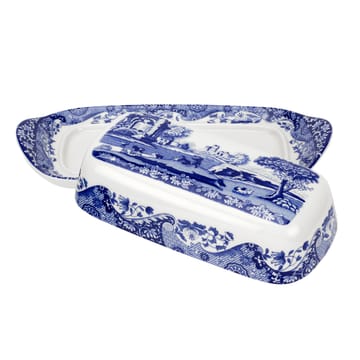 Piattino da burro Blue Italian - 20 x 10 cm/8 x 4 pollici - Spode