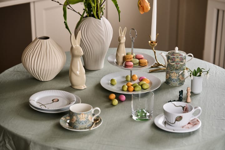 Tazza da tè con piattino Strawberry Thief 28 cl, Multicolore Spode