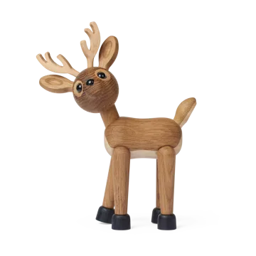 Decorazione a forma di cervo Star 26 cm - Rovere - Spring Copenhagen