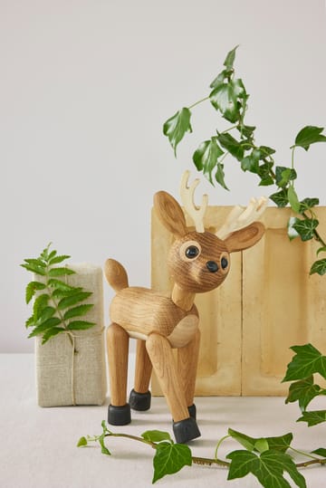 Decorazione a forma di cervo Star 26 cm - Rovere - Spring Copenhagen