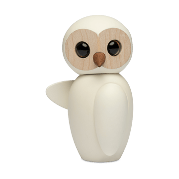 Decorazione a forma di gufo Wise 7 cm - Bianco - Spring Copenhagen