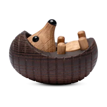 Decorazione a forma di riccio Spike 4 cm - Termo frassino - Spring Copenhagen