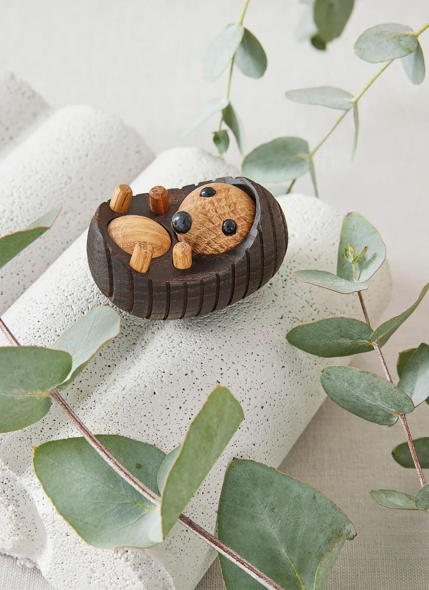 Decorazione a forma di riccio Spike 4 cm, Termo frassino Spring Copenhagen