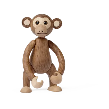 Decorazione a forma di scimmia Jolly 11 cm - Rovere - Spring Copenhagen