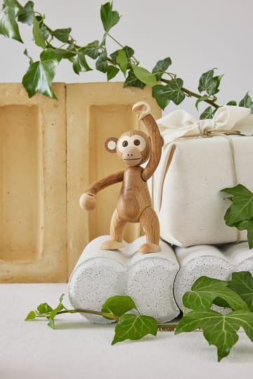 Decorazione a forma di scimmia Jolly 11 cm - Rovere - Spring Copenhagen