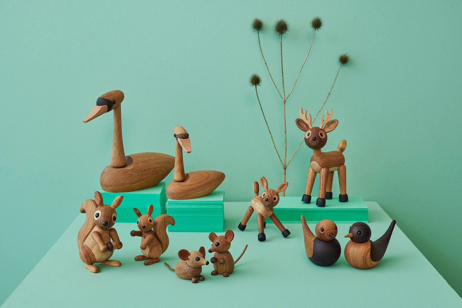 Decorazione Scoiattolo nocciola 11,5 cm, Rovere Spring Copenhagen