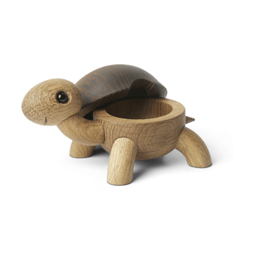 Decorazione tartaruga Speedy 4 cm - Quercia-frassino - Spring Copenhagen