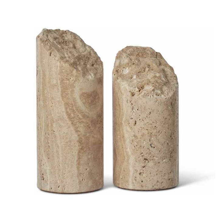 Fermalibri Colonna, 2 pezzi - Sabbia - Spring Copenhagen