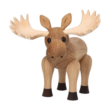 Harald figurina alce - Beige, 15,5x13x14 cm - Spring Copenhagen
