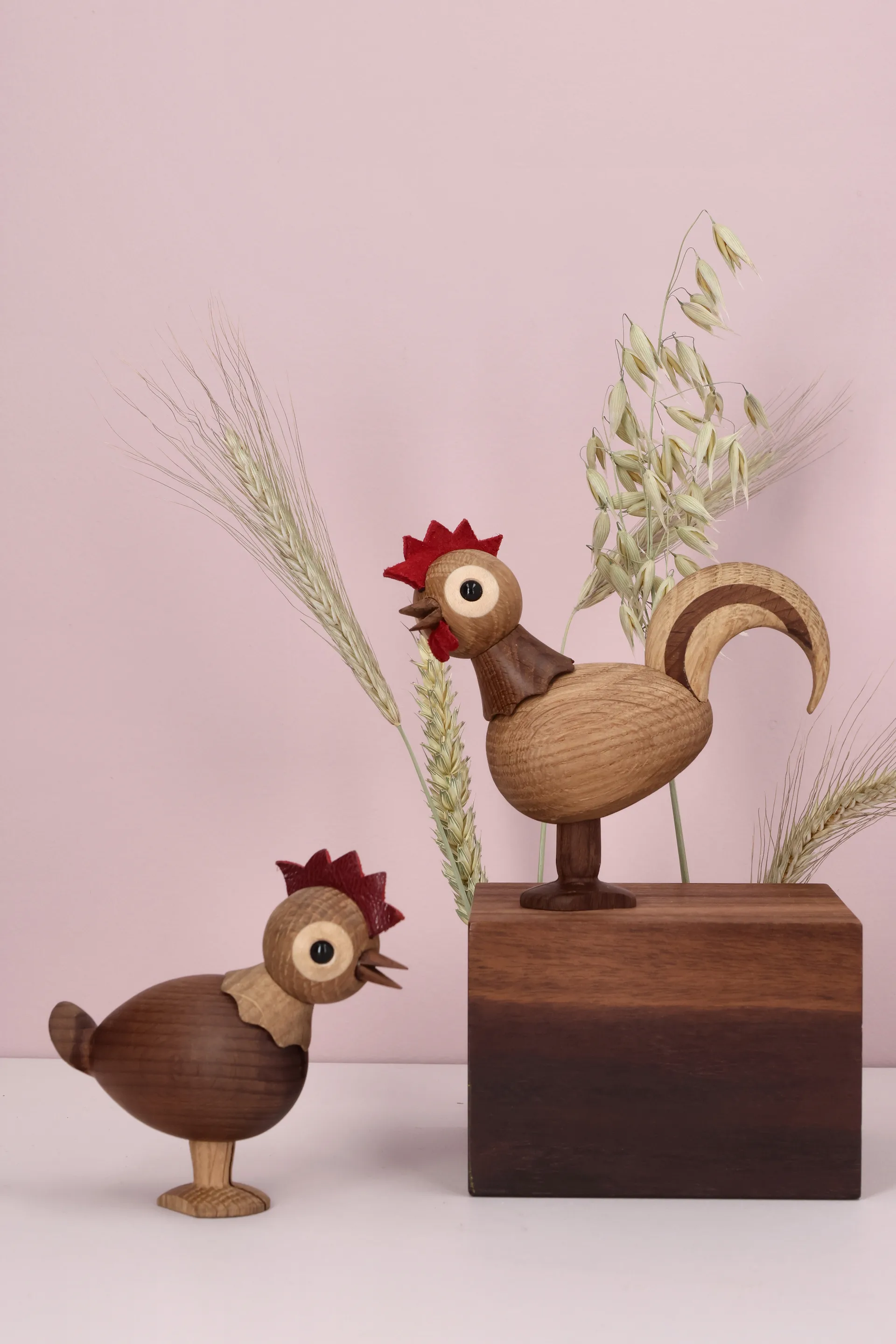 Rise figura gallo, Beige, 4,2x12x10,5 cm Spring Copenhagen