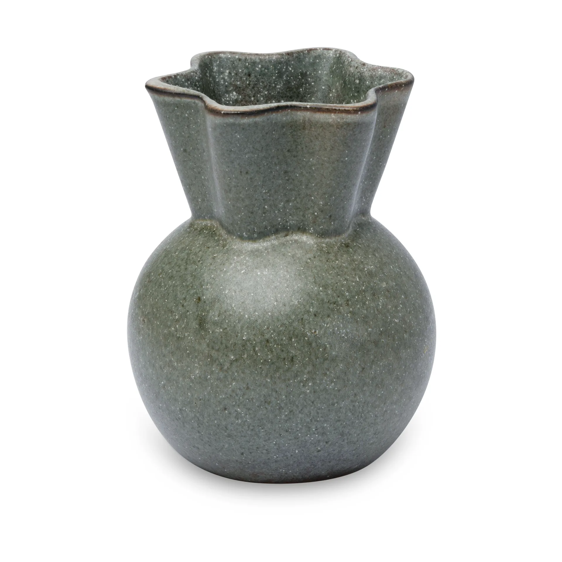 Vaso Eva Stæhr-Nielsen 14 cm, Verde muschio Spring Copenhagen