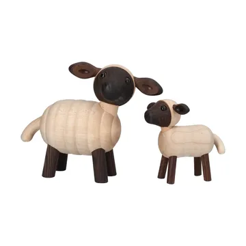 Will figura di agnello - Beige, 6,6x9xH8,5 cm - Spring Copenhagen