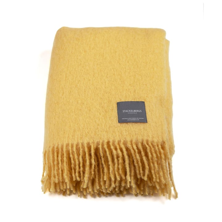 Plaid Mohair - Golden yellow - Stackelbergs