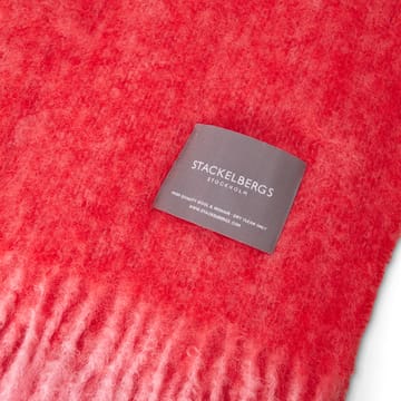 Plaid Mohair - Pelagon & red melange - Stackelbergs