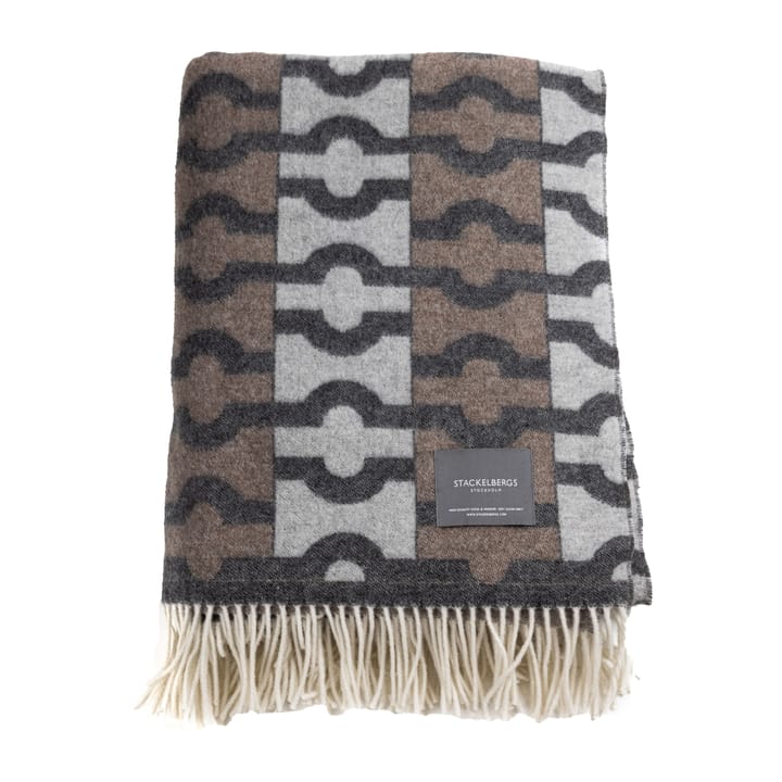 Plaid Wallpaper, Grigio scuro, marrone e grigio chiaro Stackelbergs