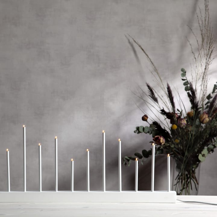 Arco di candele dell'Avvento Echo, Bianco Star Trading