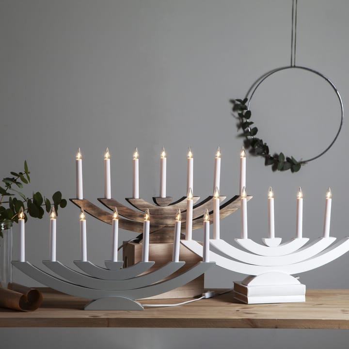 Arco di candele dell'Avvento Navida, Grigio Star Trading