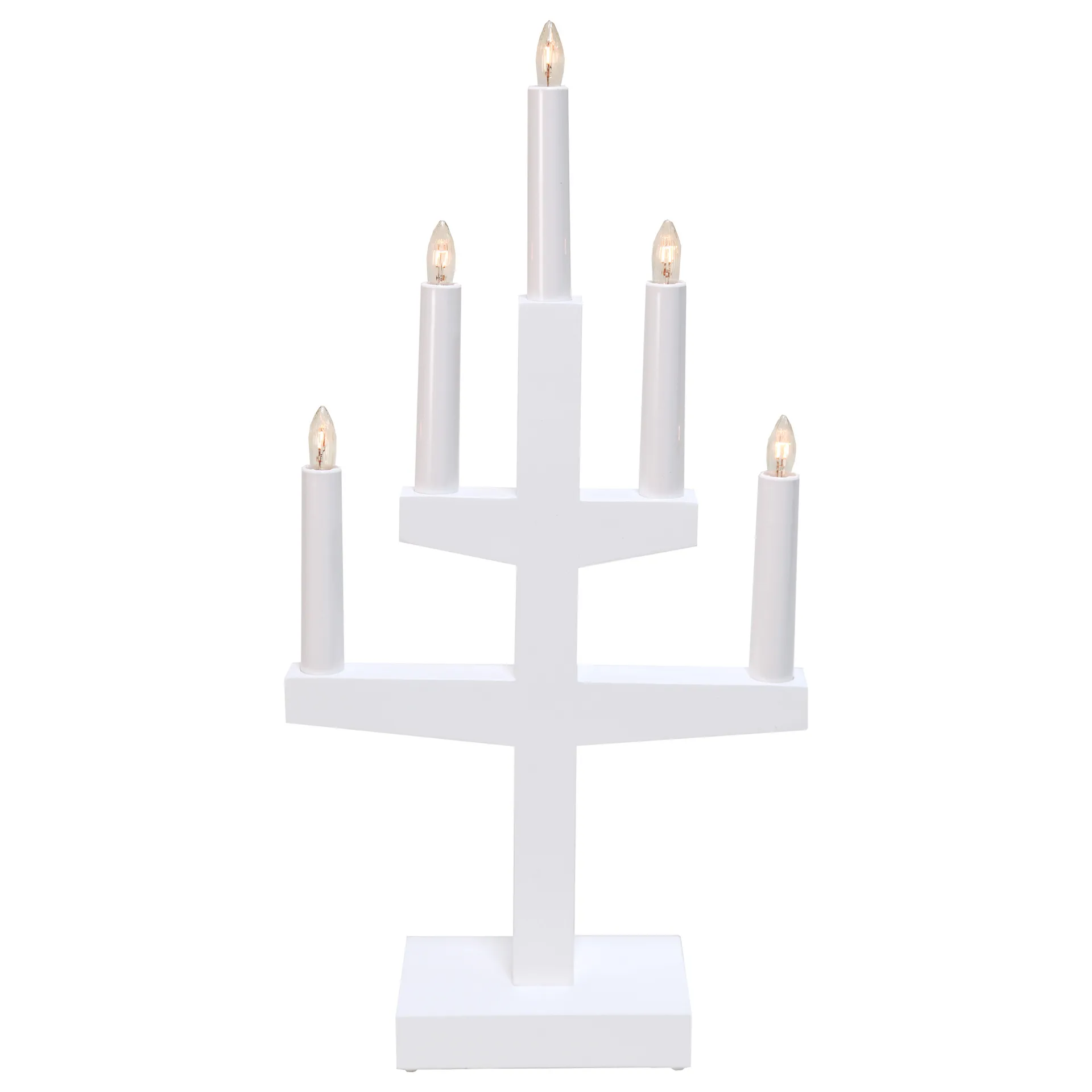 Arco di candele dell'Avvento Trapp 46 cm, Bianco Star Trading