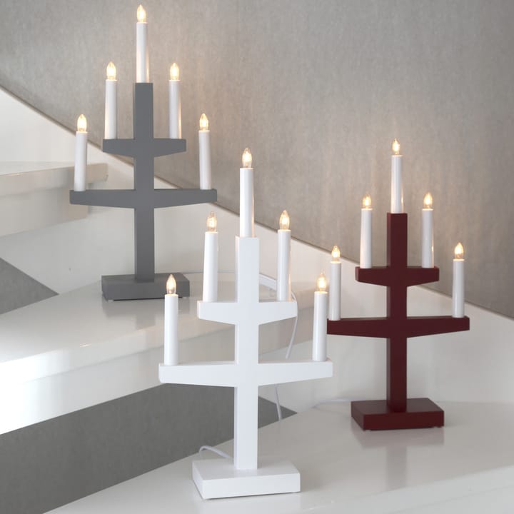 Arco di candele dell'Avvento Trapp 46 cm, Grigio Star Trading