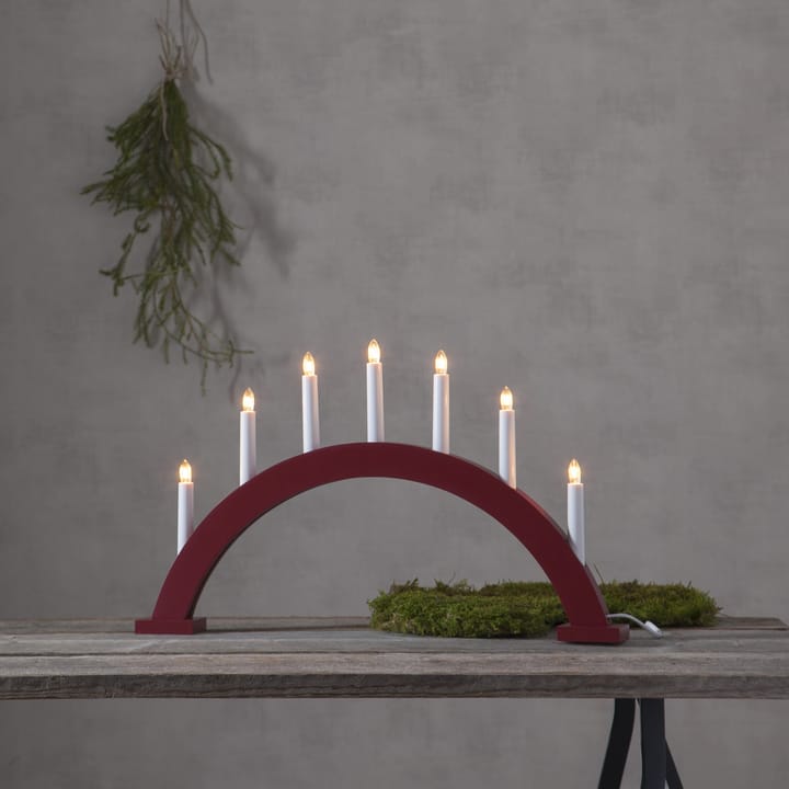 Arco di candele dell'Avvento Trapp, Rosso Star Trading