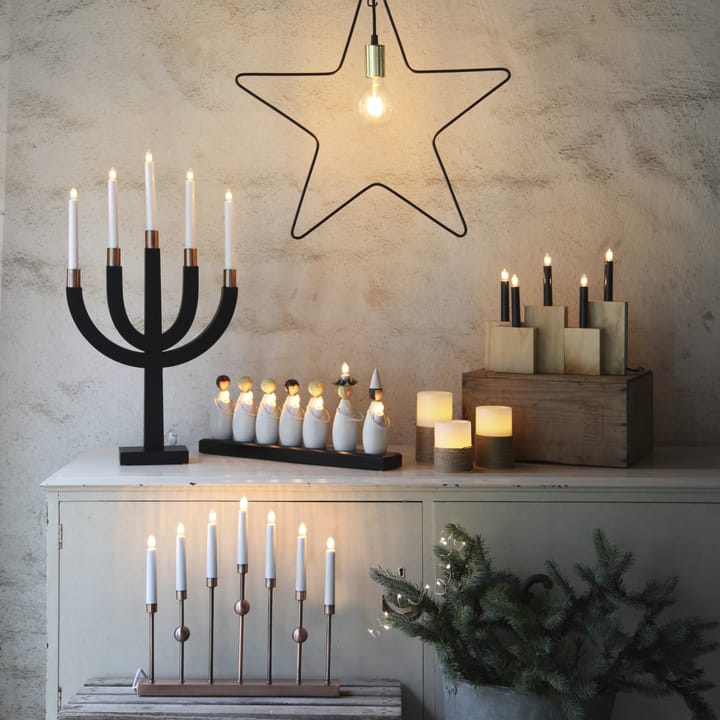 Arco di candele Luciatåg, Bianco Star Trading